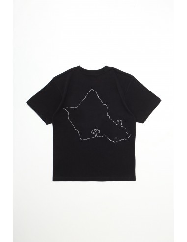 T-Shirt - Oʻahu Outline - Black sélection de produits