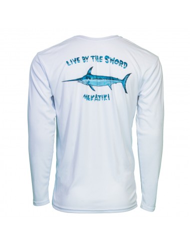 Live By The Sword Long Sleeve Performance Shirt des créatures d'habitude