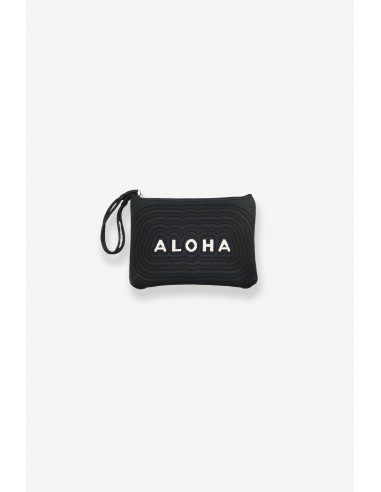 Jacquard Pouch - Aloha - Black pas cher 