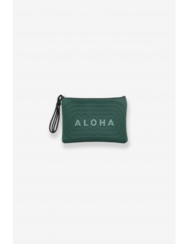 Jacquard Pouch - Aloha - Green Comment ça marche