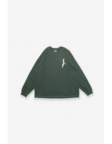 Longsleeve T-Shirt - Iwa Bird - Forest Green Toutes les collections ici