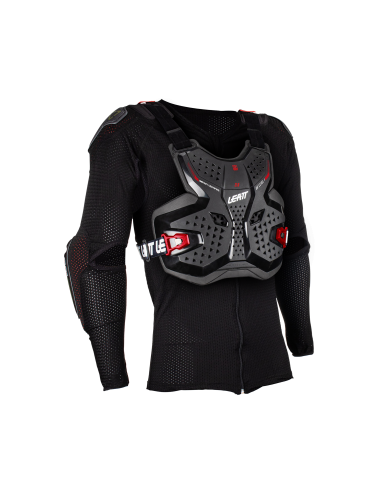 Chest Protector 3.5 - junior - Black - Red prix